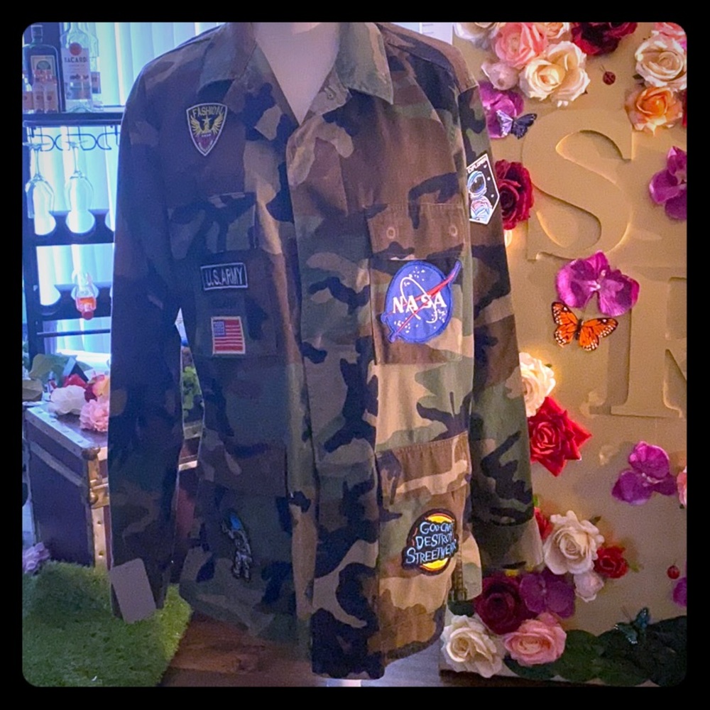 Vintage Army fatigue jacket